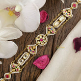 Vriksham Exquisite Floral Kundan Jadau Sheeshphool-J2811